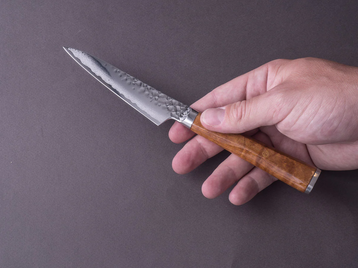 Ryusen - TANGANRYU - VG10 - 105mm Paring - Maple Hybrid Handle - Image 5