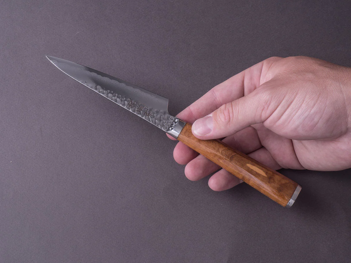 Ryusen - TANGANRYU - VG10 - 105mm Paring - Maple Hybrid Handle - Image 6