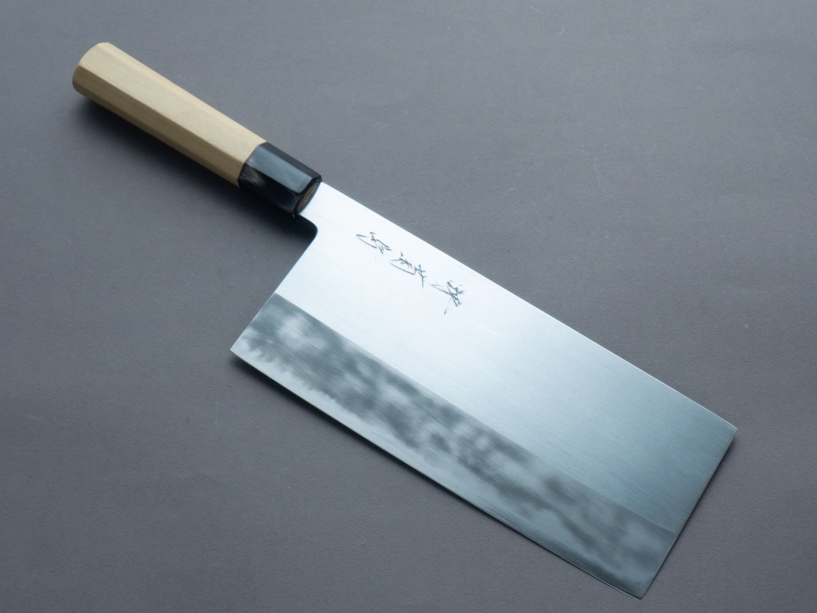 Sakai Kikumori - Gokujyo - White #2 - Chinese Cleaver - 210mm - Magnolia Handle