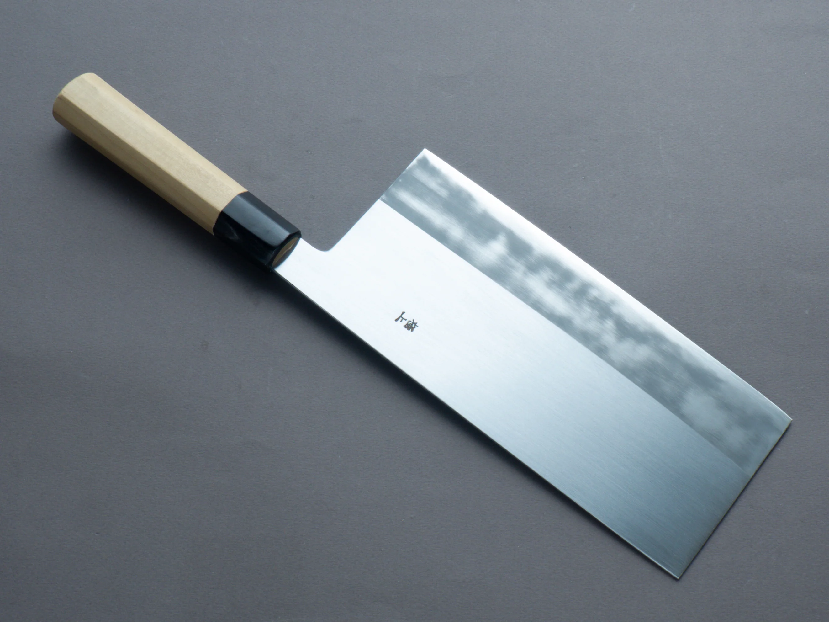 Sakai Kikumori - Gokujyo - White #2 - Chinese Cleaver - 210mm - Magnolia Handle - Image 2