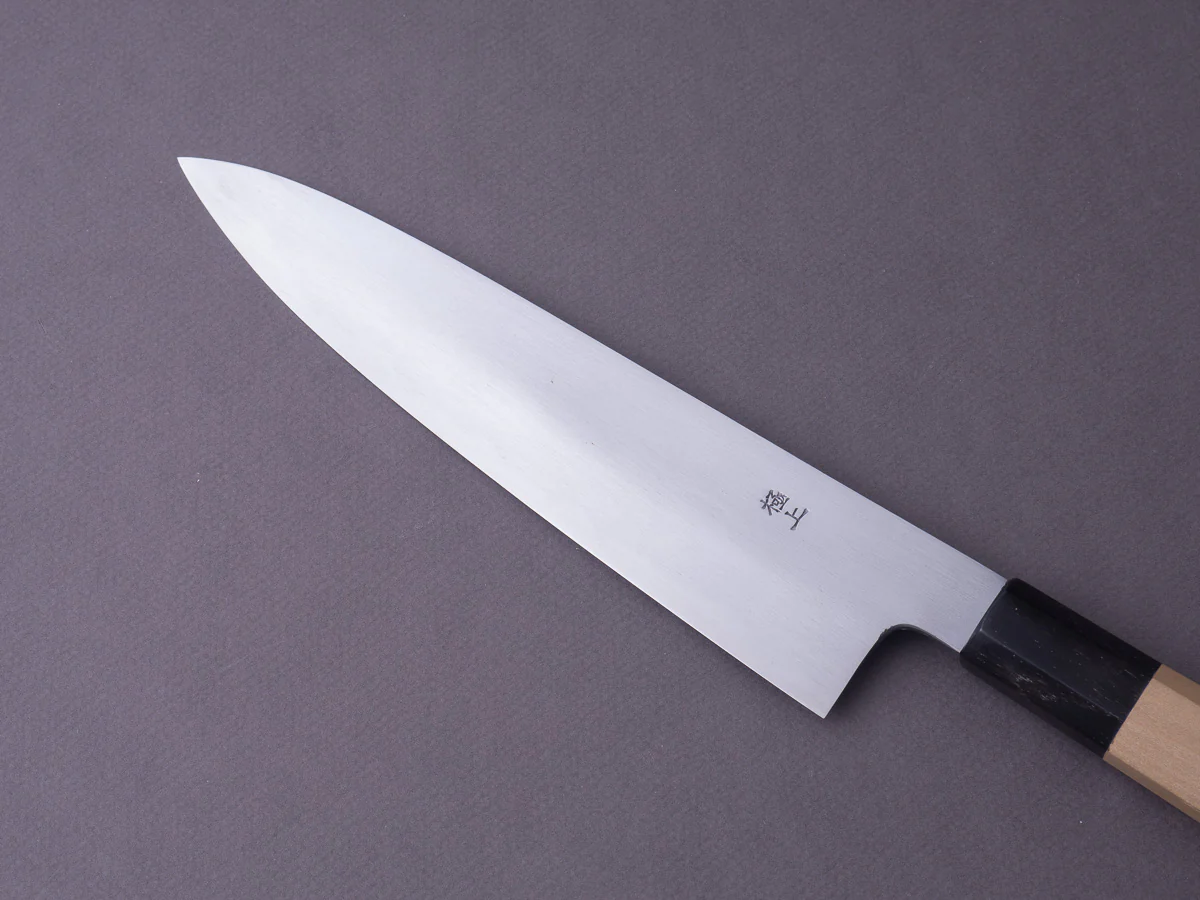 Sakai Kikumori - Gokujyo - White #2 - Gyuto - 210mm - Magnolia Handle - Image 2