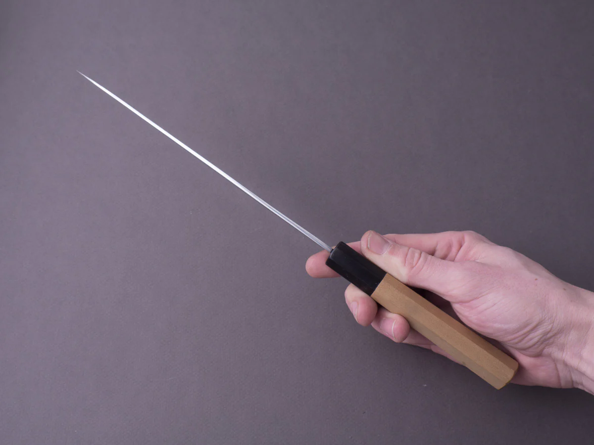Sakai Kikumori - Gokujyo - White #2 - Gyuto - 210mm - Magnolia Handle - Image 6