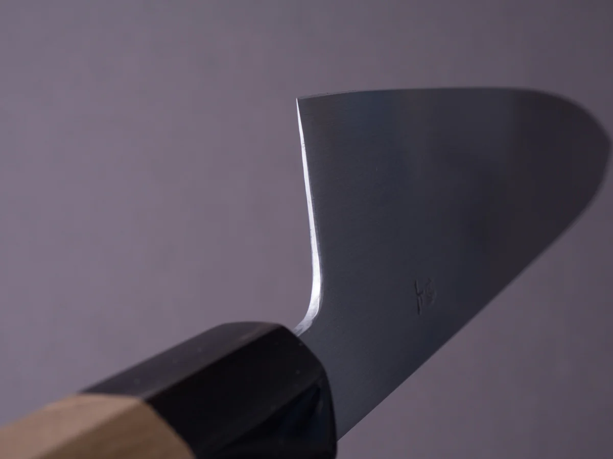 Sakai Kikumori - Gokujyo - White #2 - Gyuto - 240mm - Magnolia Handle - Image 9