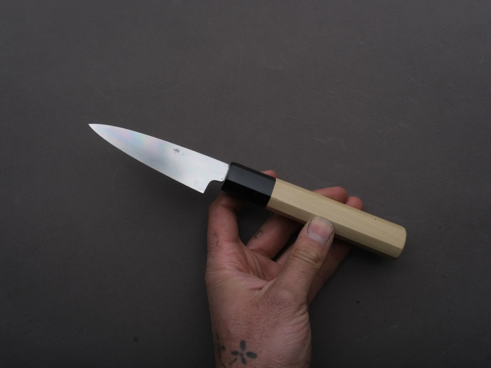 Sakai Kikumori - Gokujyo - White #2 - Paring - 90mm - Magnolia Handle - Image 2