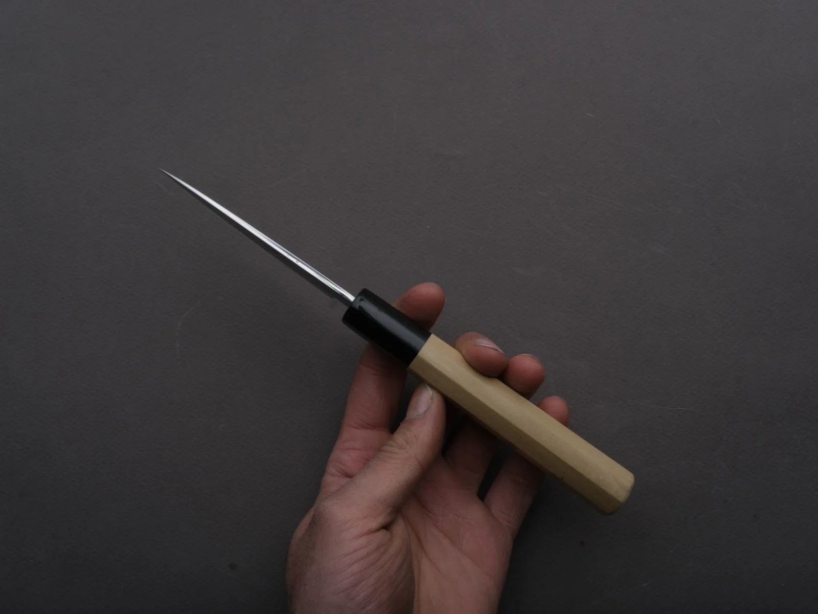 Sakai Kikumori - Gokujyo - White #2 - Paring - 90mm - Magnolia Handle - Image 3