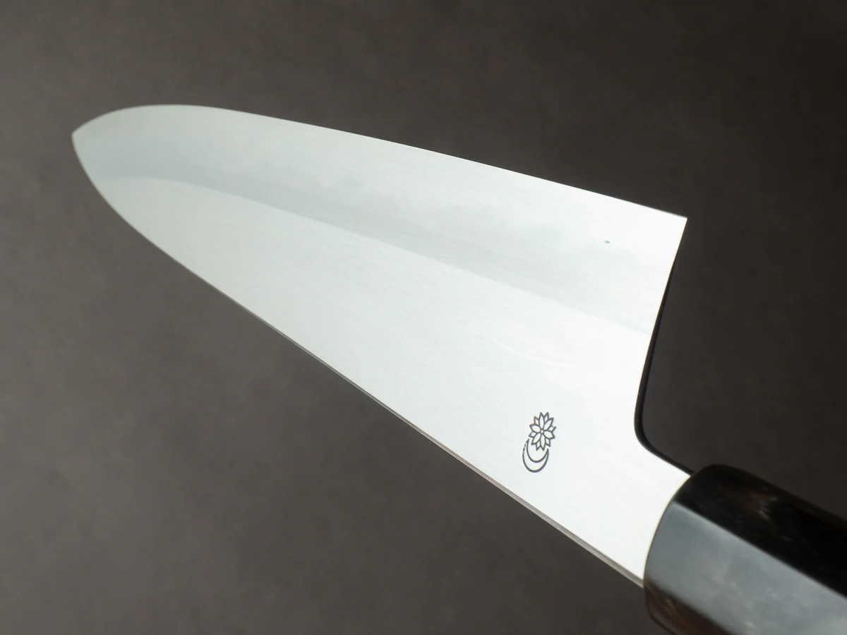 Sakai Kikumori - Kikuzuki Kasumi - White #2 - 270mm Gyuto - Ho Wood Handle - Image 10
