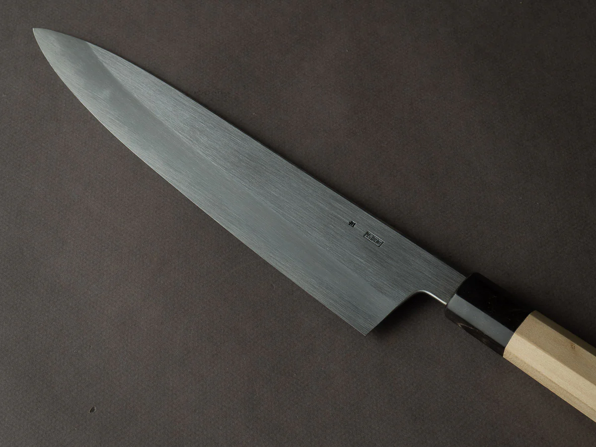 Sakai Kikumori - Kikuzuki Kasumi - White #2 - 270mm Gyuto - Ho Wood Handle - Image 3