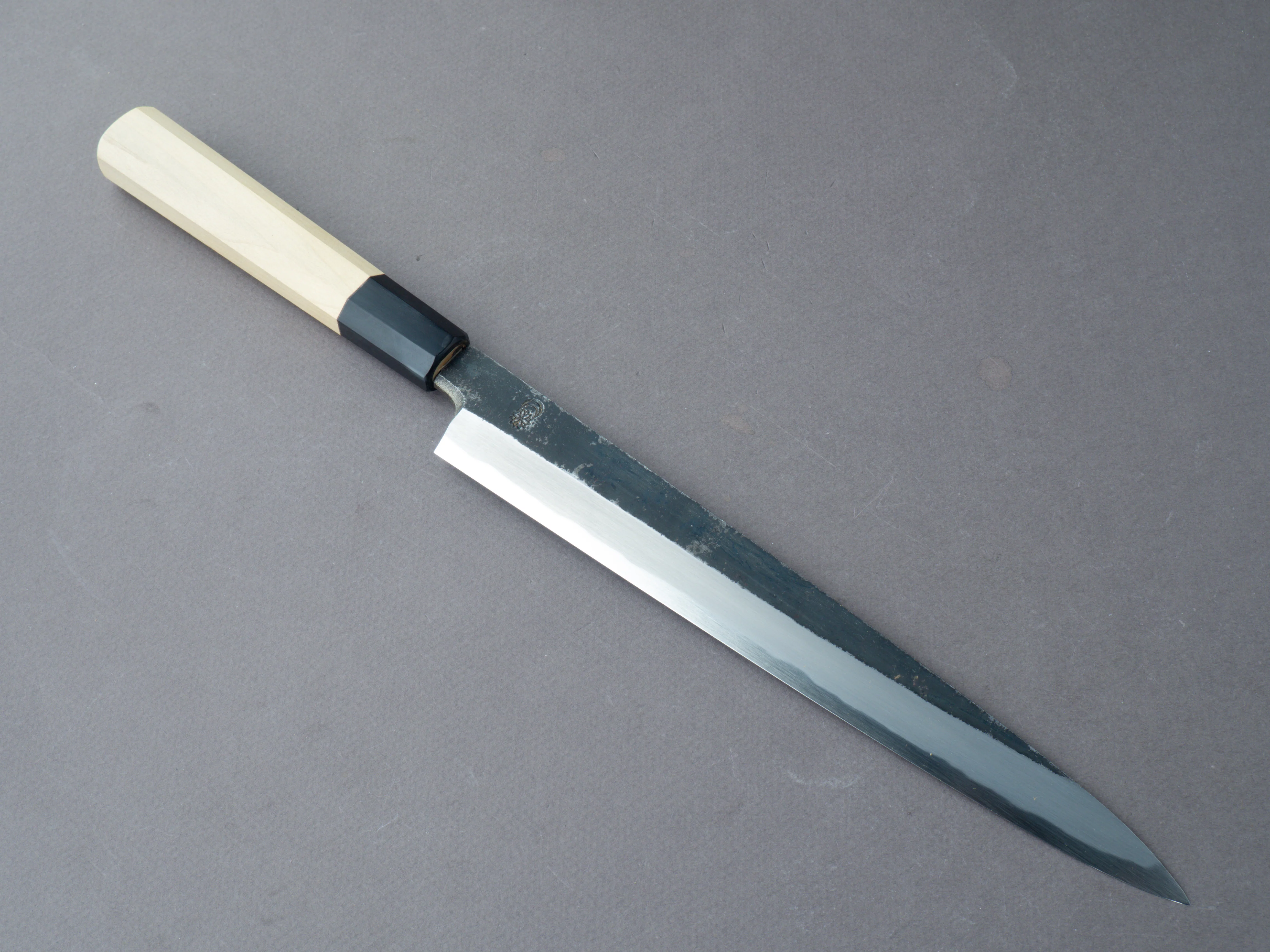 Sakai Kikumori - Kikuzuki Kuro - White #2 - Yanagiba - 240mm - Magnolia Handle