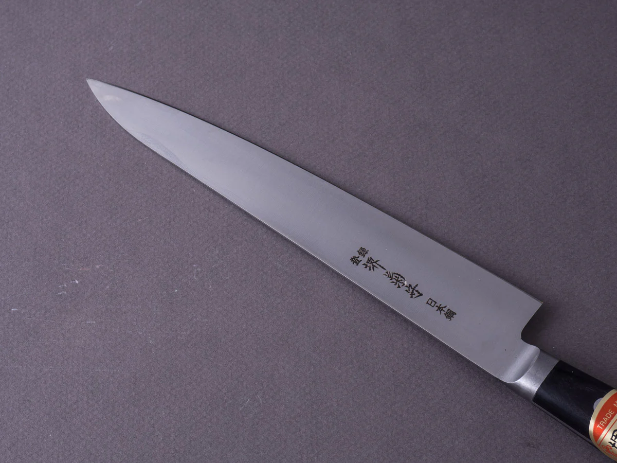 Sakai Kikumori - Nihonko - Carbon - 180mm Petty - Western Handle - Image 4