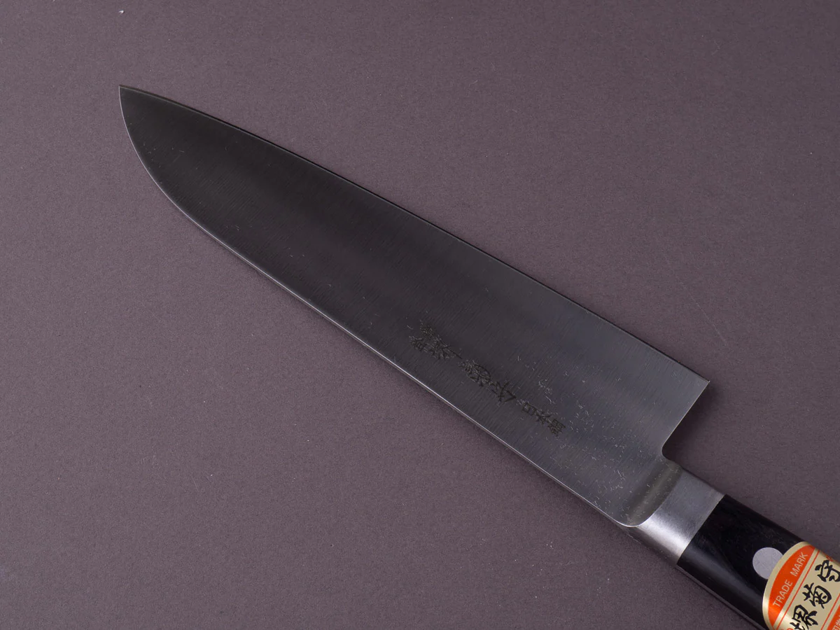 Sakai Kikumori - Nihonko - Carbon - 180mm - Santoku - Western Handle - Image 4