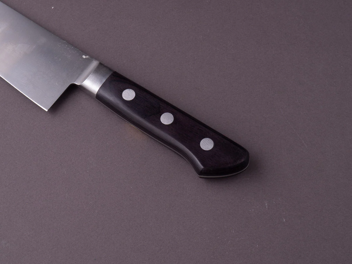 Sakai Kikumori - Nihonko - Carbon - 180mm - Santoku - Western Handle - Image 6