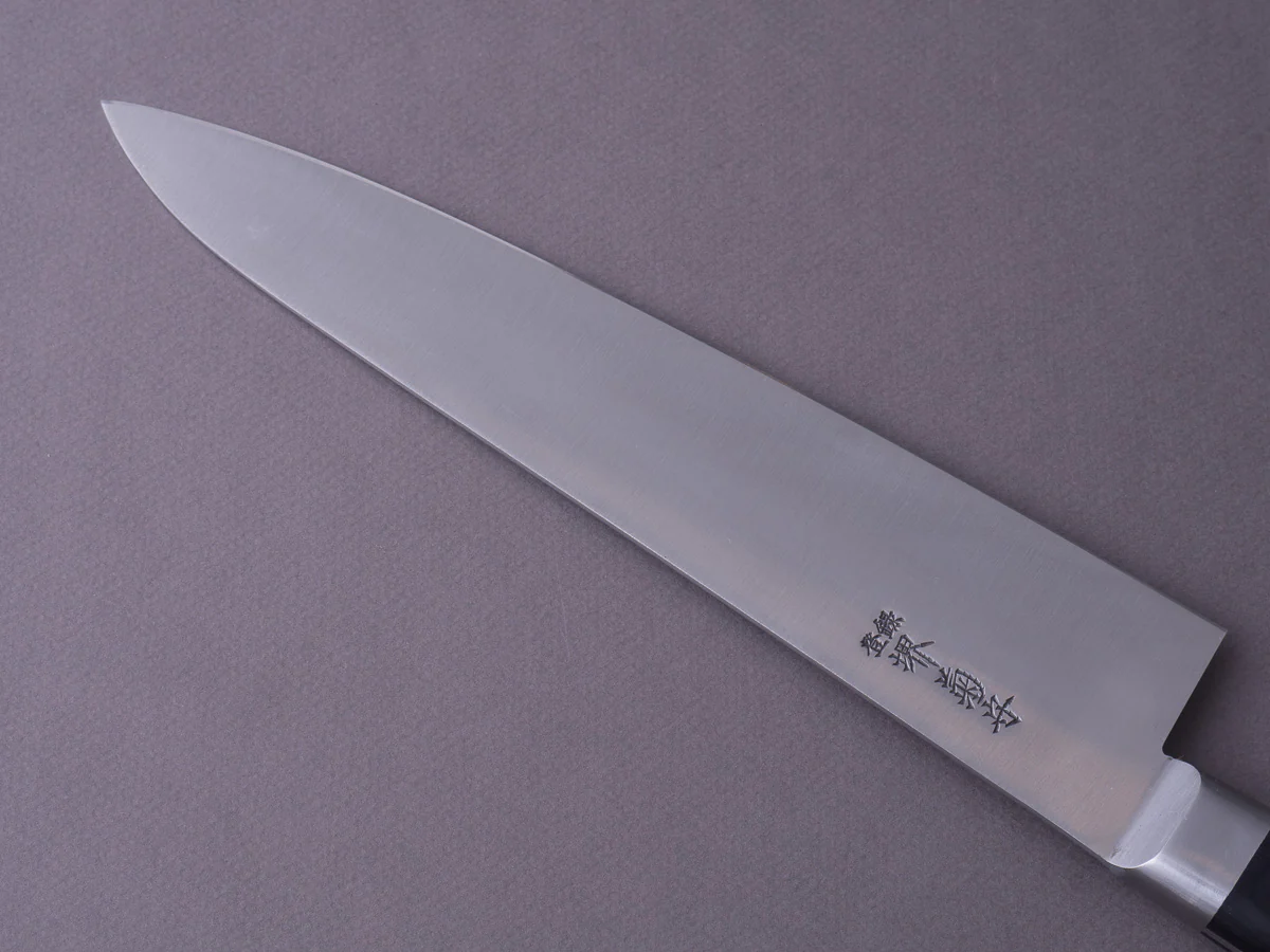 Sakai Kikumori - Nihonko - Carbon - 240mm - Gyuto - Western Handle - Image 10