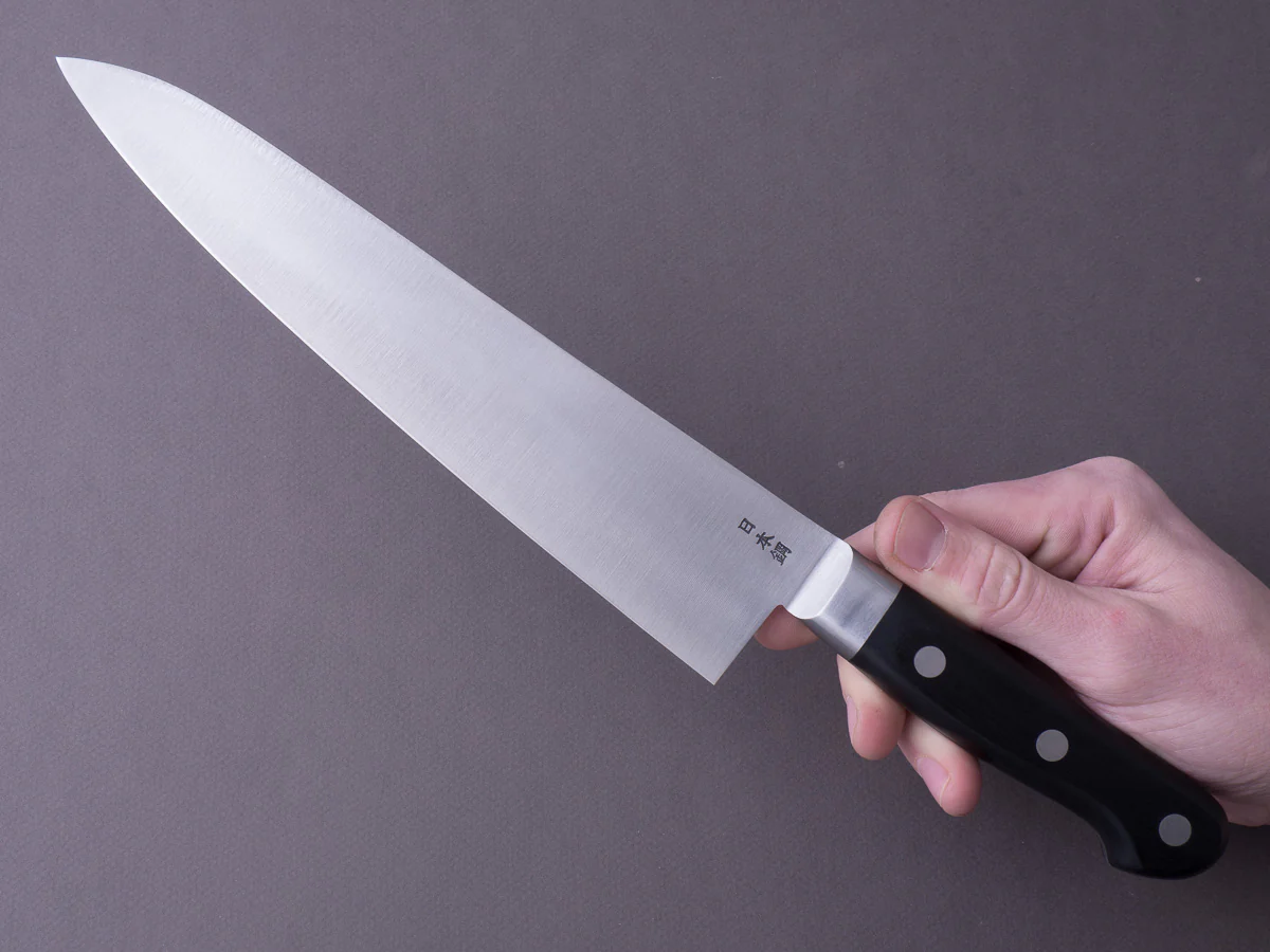 Sakai Kikumori - Nihonko - Carbon - 240mm - Gyuto - Western Handle - Image 3