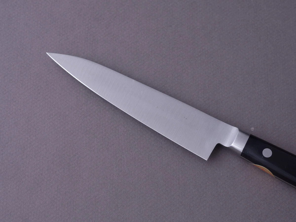 Sakai Kikumori - Nihonko - Carbon - 120mm Petty - Western Handle - Image 11