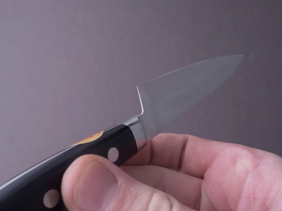 Sakai Kikumori - Nihonko - Carbon - 120mm Petty - Western Handle - Image 8