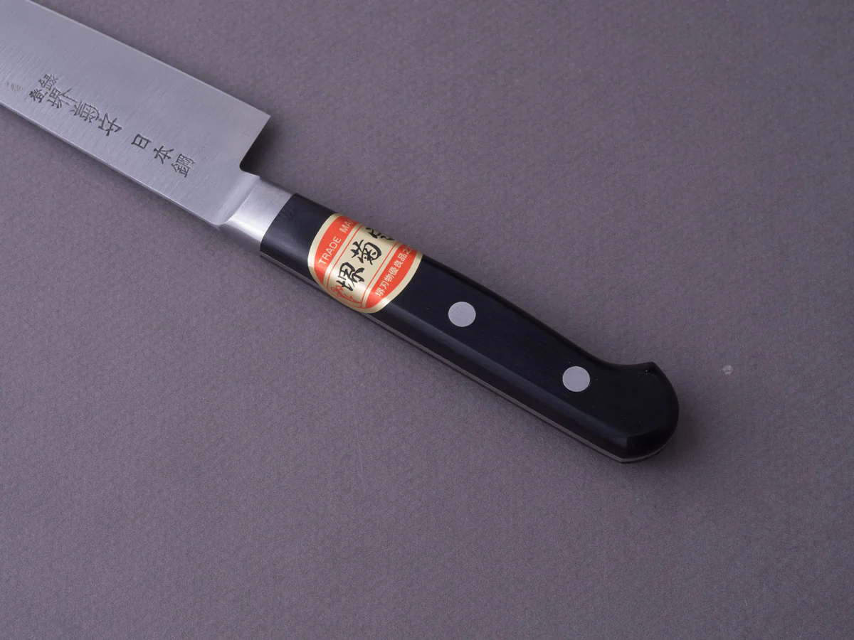 Sakai Kikumori - Nihonko - Carbon - 150mm Petty - Western Handle - Image 10
