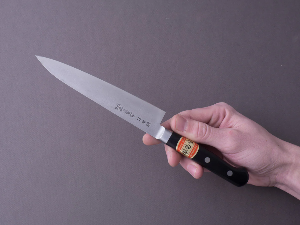 Sakai Kikumori - Nihonko - Carbon - 150mm Petty - Western Handle - Image 3