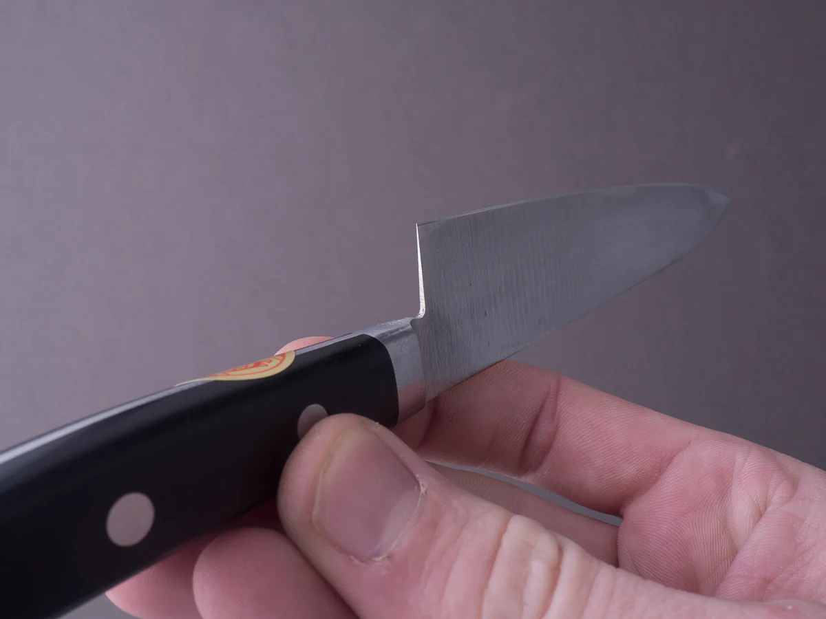Sakai Kikumori - Nihonko - Carbon - 150mm Petty - Western Handle - Image 6