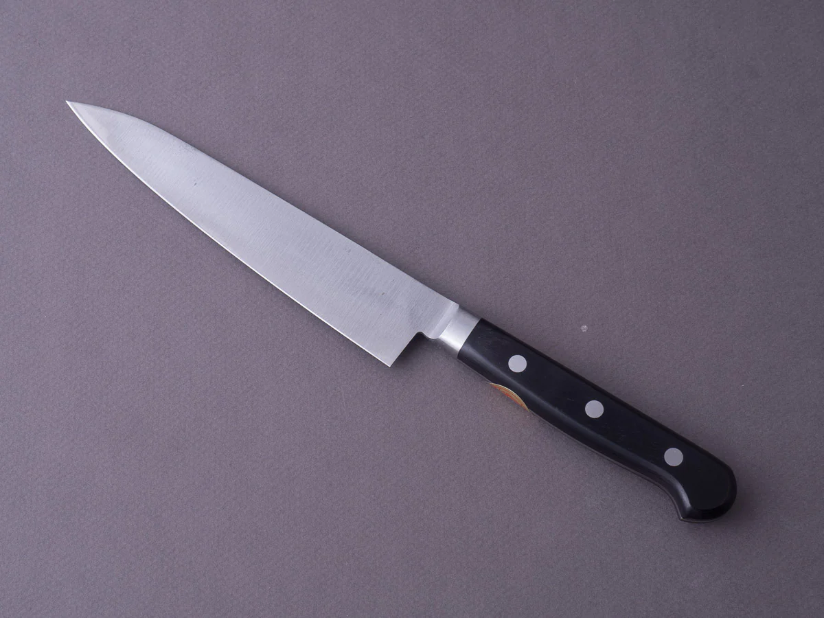 Sakai Kikumori - Nihonko - Carbon - 150mm Petty - Western Handle - Image 7