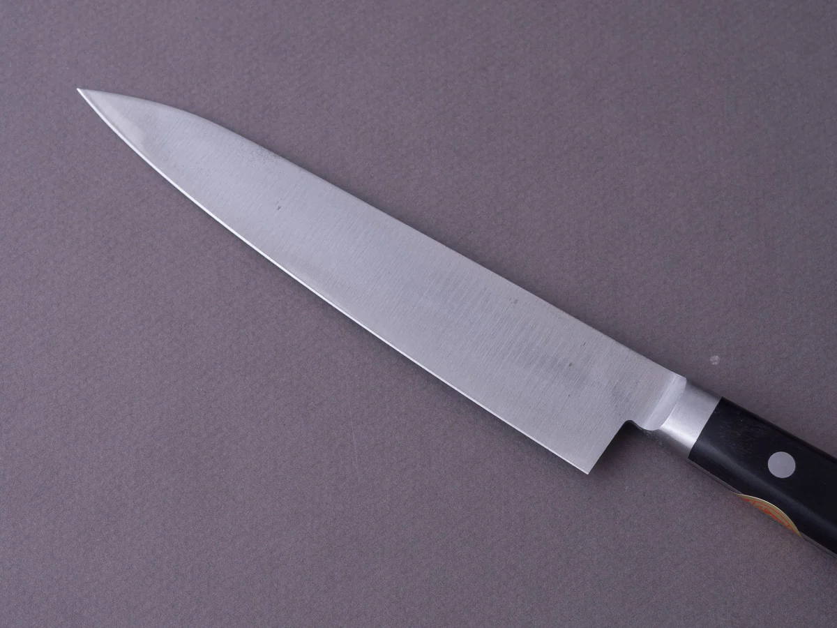Sakai Kikumori - Nihonko - Carbon - 150mm Petty - Western Handle - Image 9