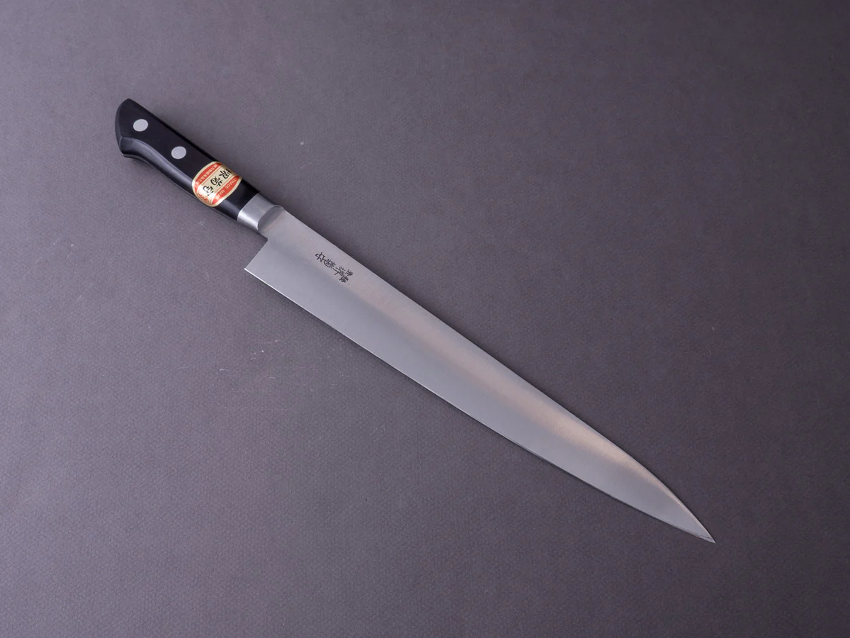 Sakai Kikumori - Nihonko - Carbon - 270mm - Sujihiki - Western Handle