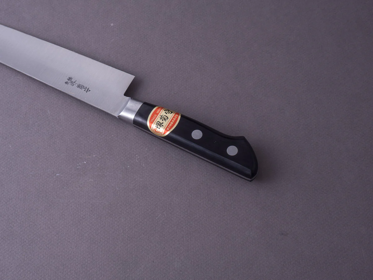 Sakai Kikumori - Nihonko - Carbon - 270mm - Sujihiki - Western Handle - Image 6