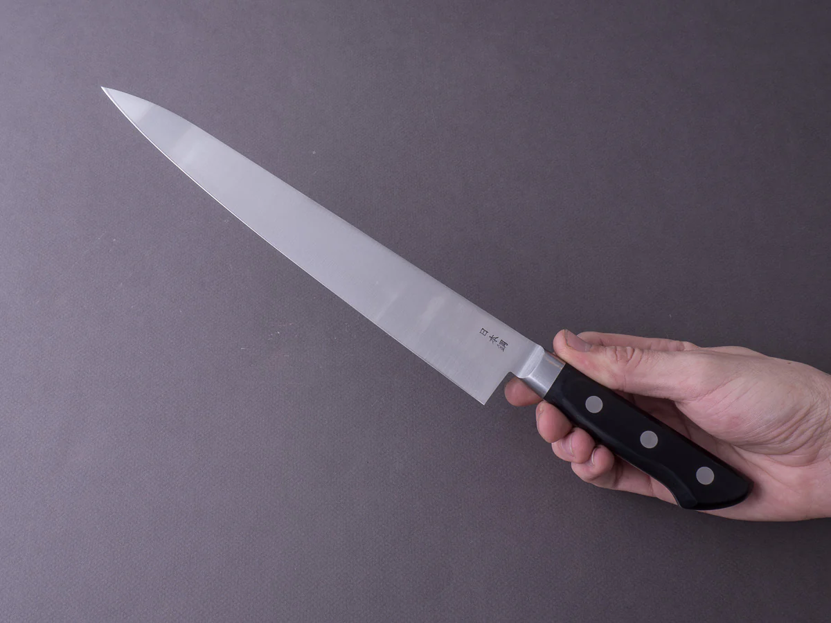 Sakai Kikumori - Nihonko - Carbon - 270mm - Sujihiki - Western Handle - Image 7