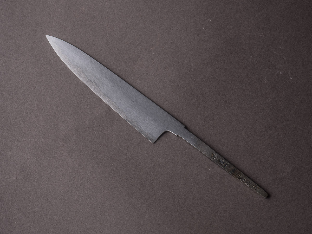 Sakai Kikumori - Super Blue - So-Bokashi - 150mm Petty - No Handle - Tanaka Signed & Dated - Image 5