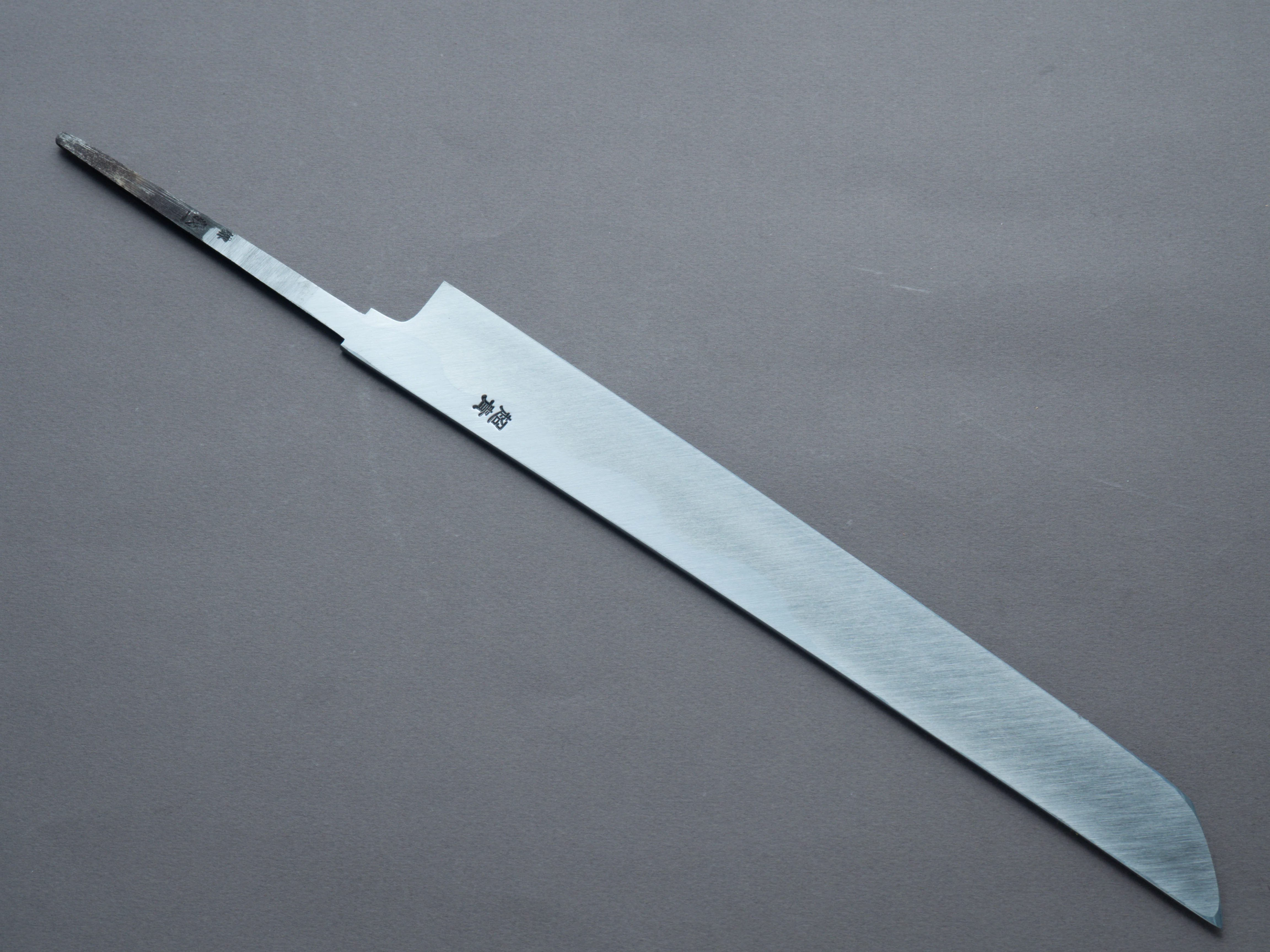 Sakai Kikumori - Tanaka - Blue Super - So-Bokashi x Kasumi - 285mm Sakimaru Takobiki - No Handle - Signed - Image 2