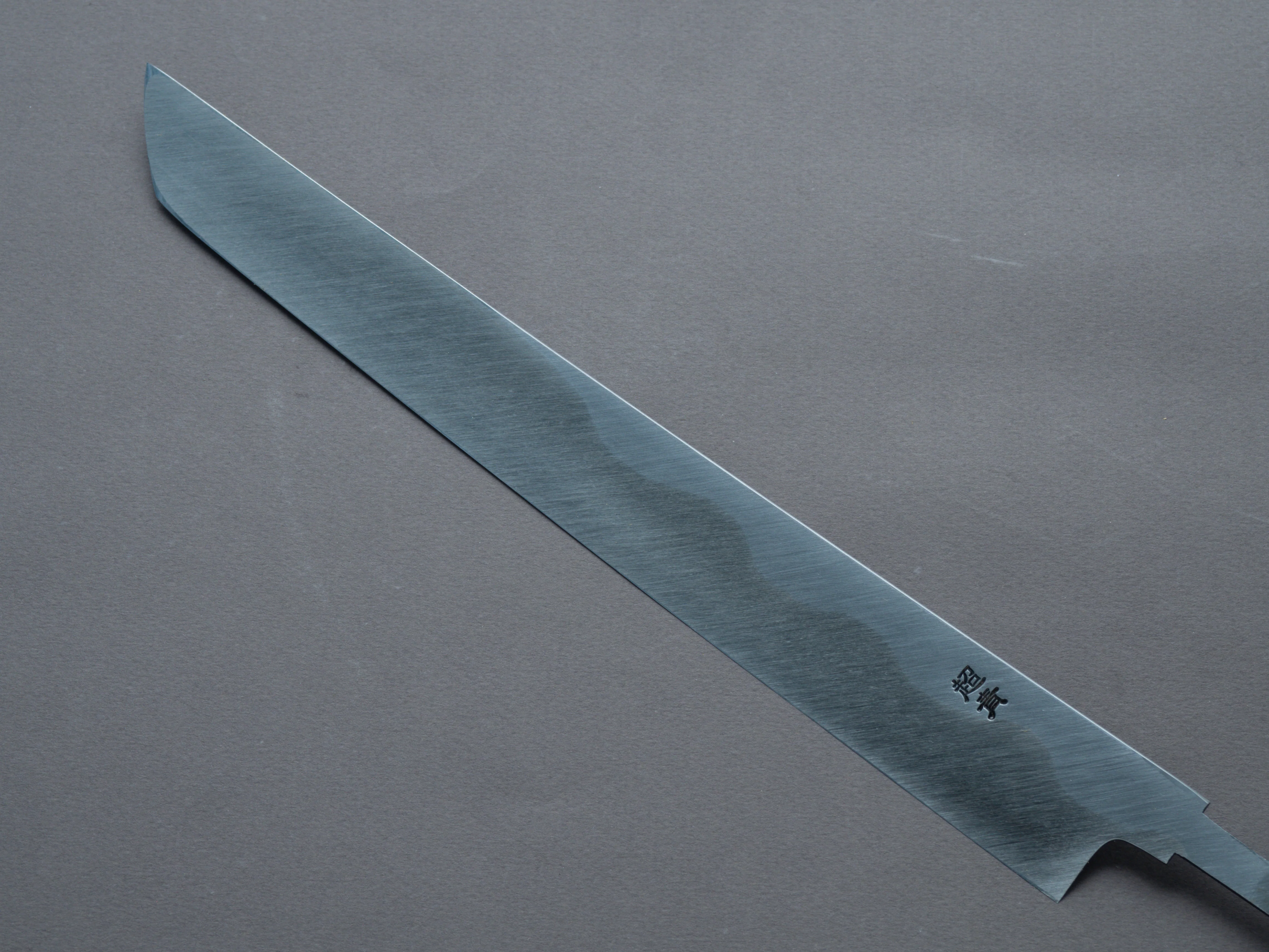 Sakai Kikumori - Tanaka - Blue Super - So-Bokashi x Kasumi - 285mm Sakimaru Takobiki - No Handle - Signed - Image 3