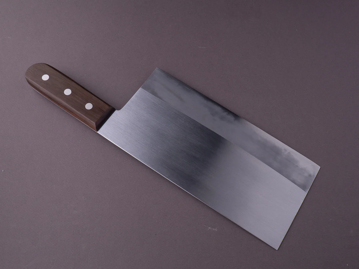 Sakai Kikumori - Gokujyo - White #2 - Chinese Cleaver - 225mm - Rosewood Western Handle - Image 3