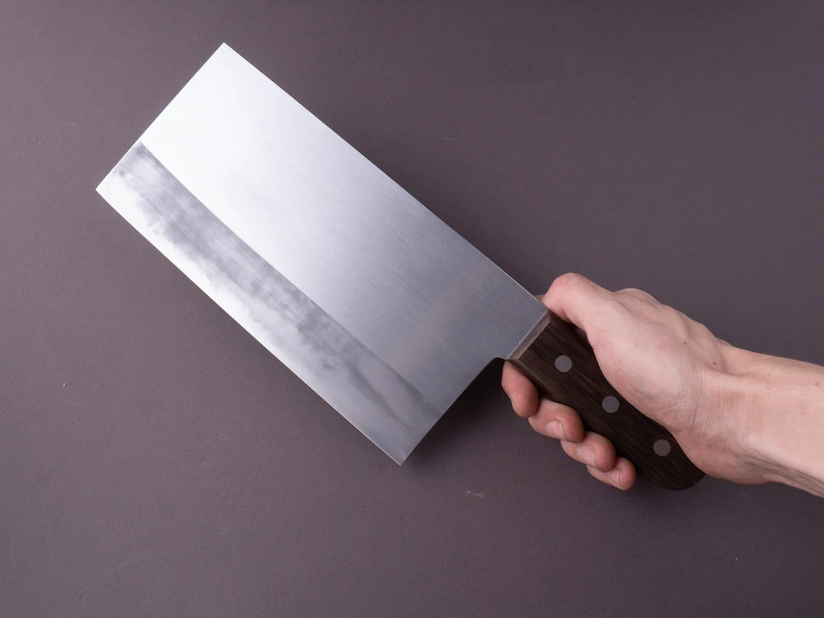 Sakai Kikumori - Gokujyo - White #2 - Chinese Cleaver - 225mm - Rosewood Western Handle - Image 7