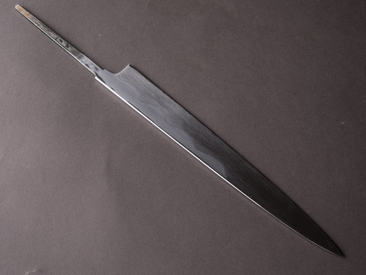 Sakai Kikumori - Tanaka Limited Signed Series - Super Blue - 270mm Yanagiba - No Handle - Mirror Finish - Image 2