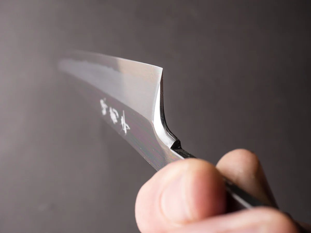 Sakai Kikumori - Tanaka Limited Signed Series - Super Blue - 270mm Yanagiba - No Handle - Mirror Finish - Image 7