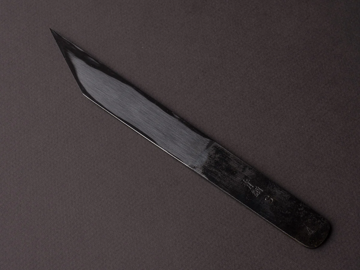 Sakai Kikumori - Tanaka - Super Blue Kurouchi - Kiridashi - Signed and Serialized - Image 4