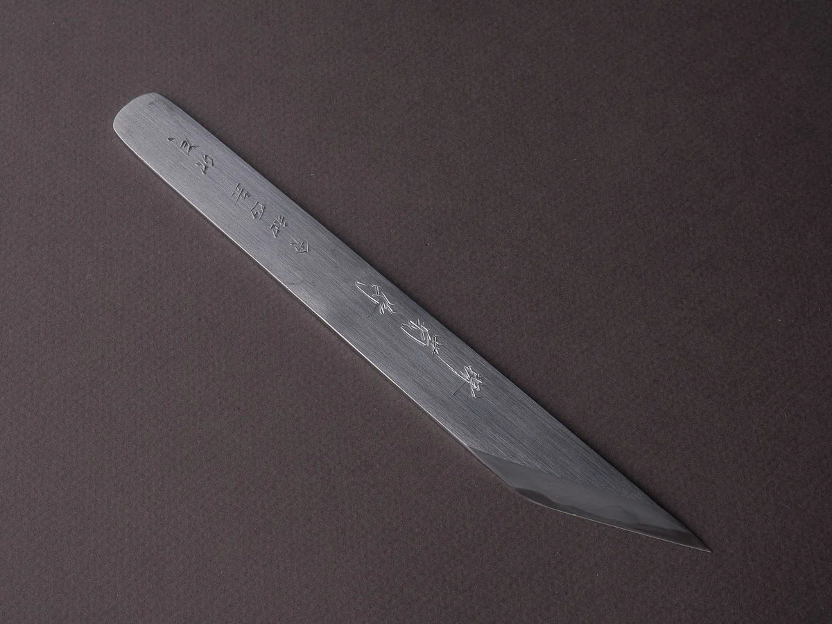Sakai Kikumori - Tanaka - Super Blue Migaki - Kiridashi - Signed and Serialized