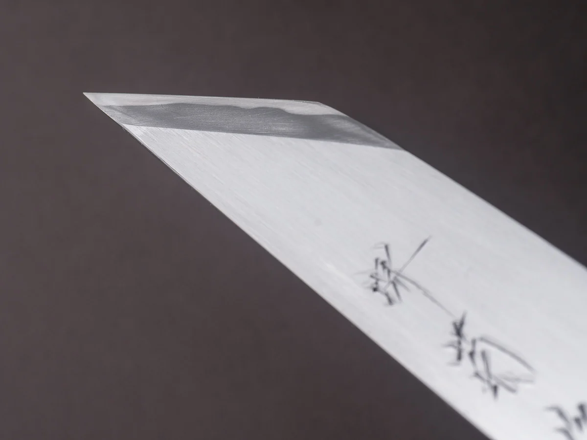 Sakai Kikumori - Tanaka - Super Blue Migaki - Kiridashi - Signed and Serialized - Image 10