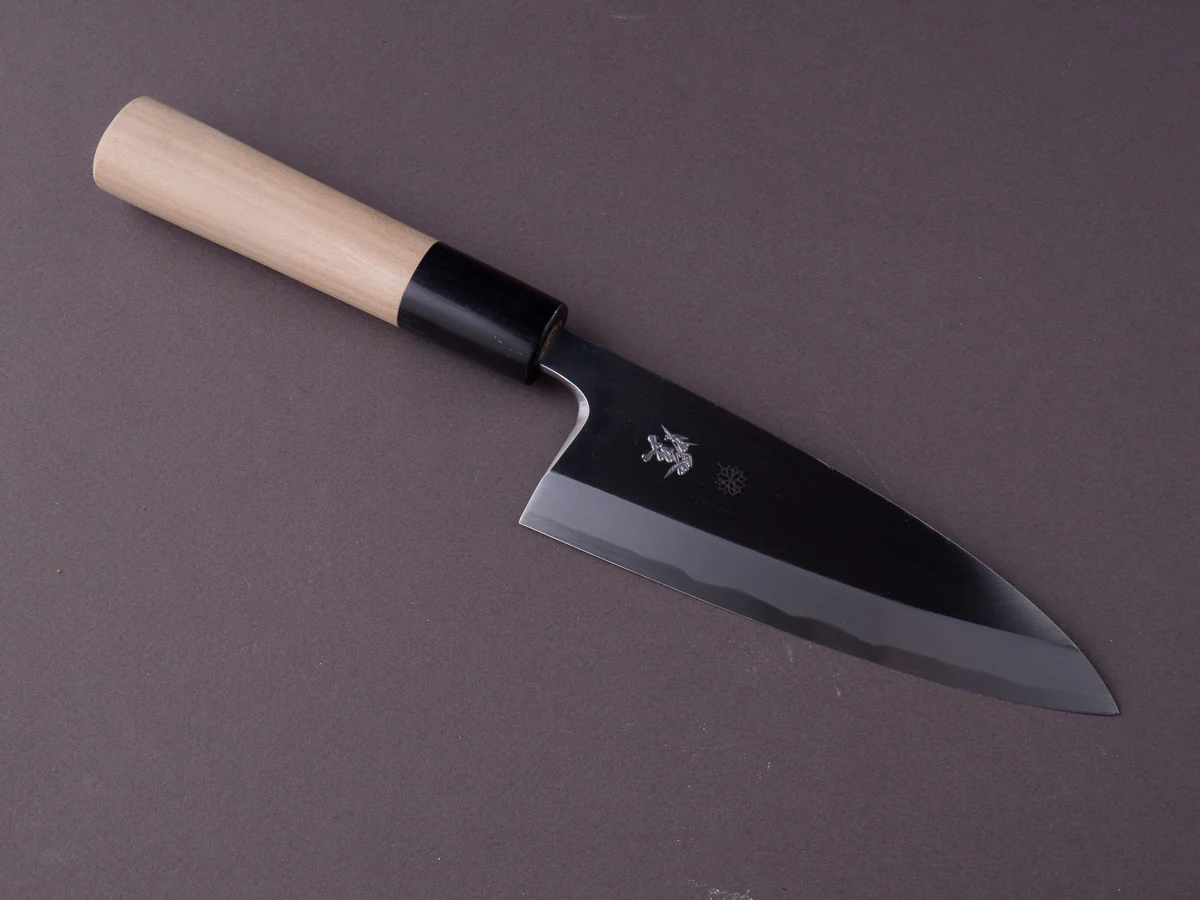 Sakai Kikumori - Tomoshibi - White #2 - 135mm Deba - Magnolia Wood Handle
