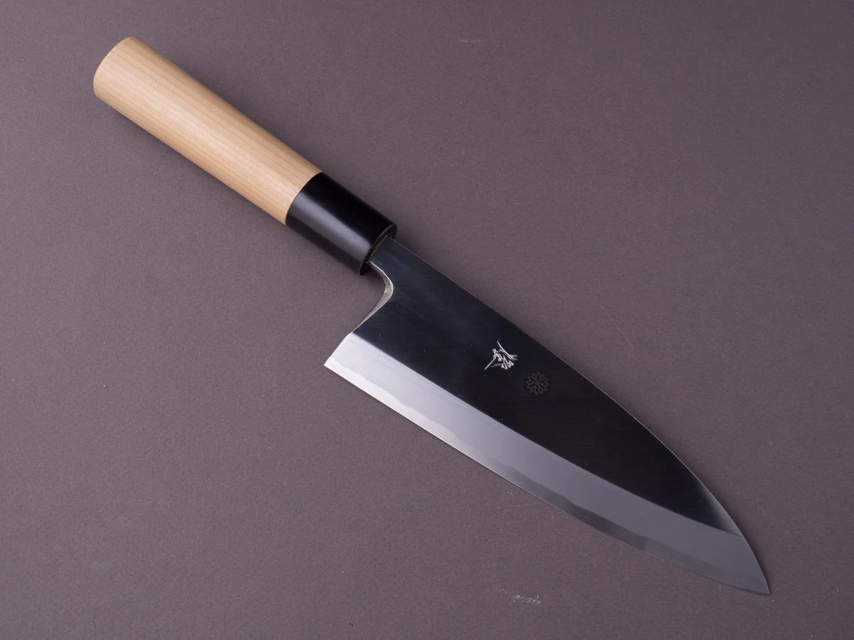 Sakai Kikumori - Tomoshibi - White #2 - 165mm Deba - Ho Wood Handle
