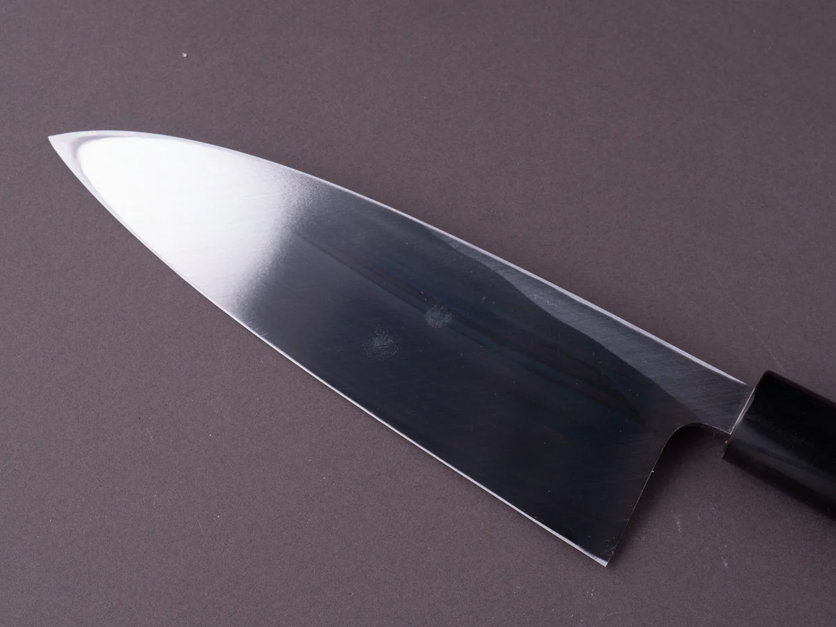 Sakai Kikumori - Tomoshibi - White #2 - 165mm Deba - Ho Wood Handle - Image 5