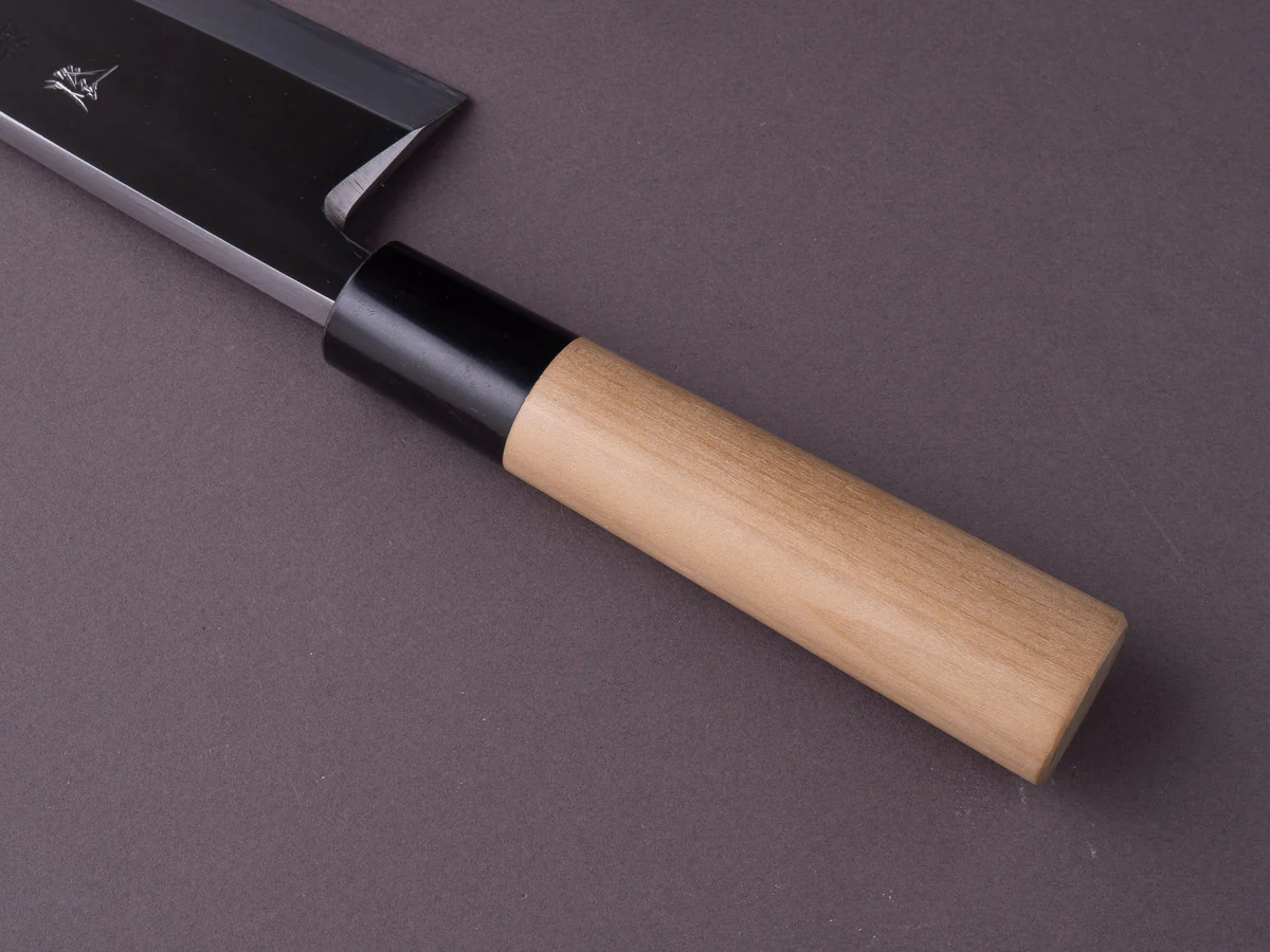 Sakai Kikumori - Tomoshibi - White #2 - 165mm Deba - Ho Wood Handle - Image 6