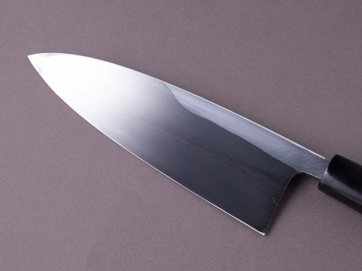 Sakai Kikumori - Tomoshibi - White #2 - 180mm Deba - Ho Wood Handle - Image 4