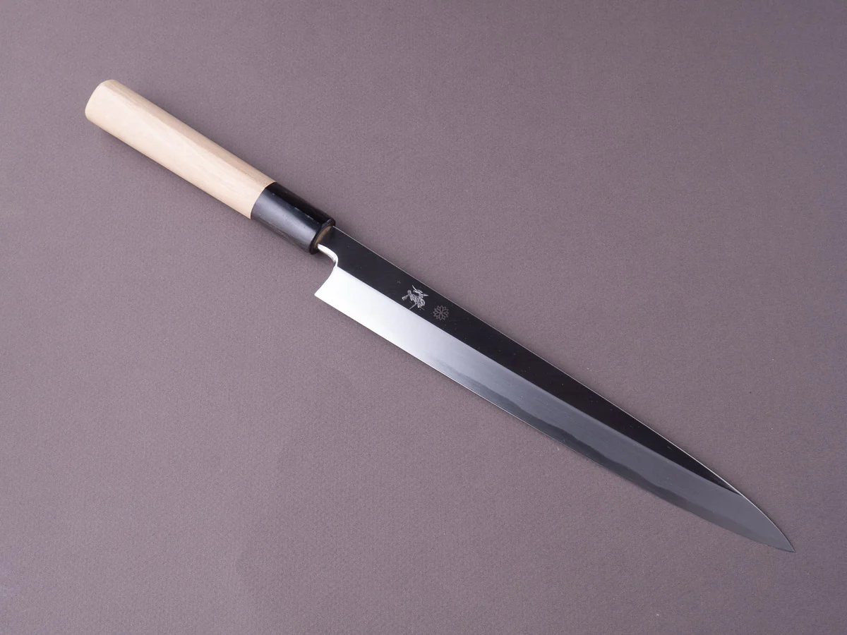 Sakai Kikumori - Tomoshibi - White #2 - 240mm Yanagiba - Magnolia Wood Handle
