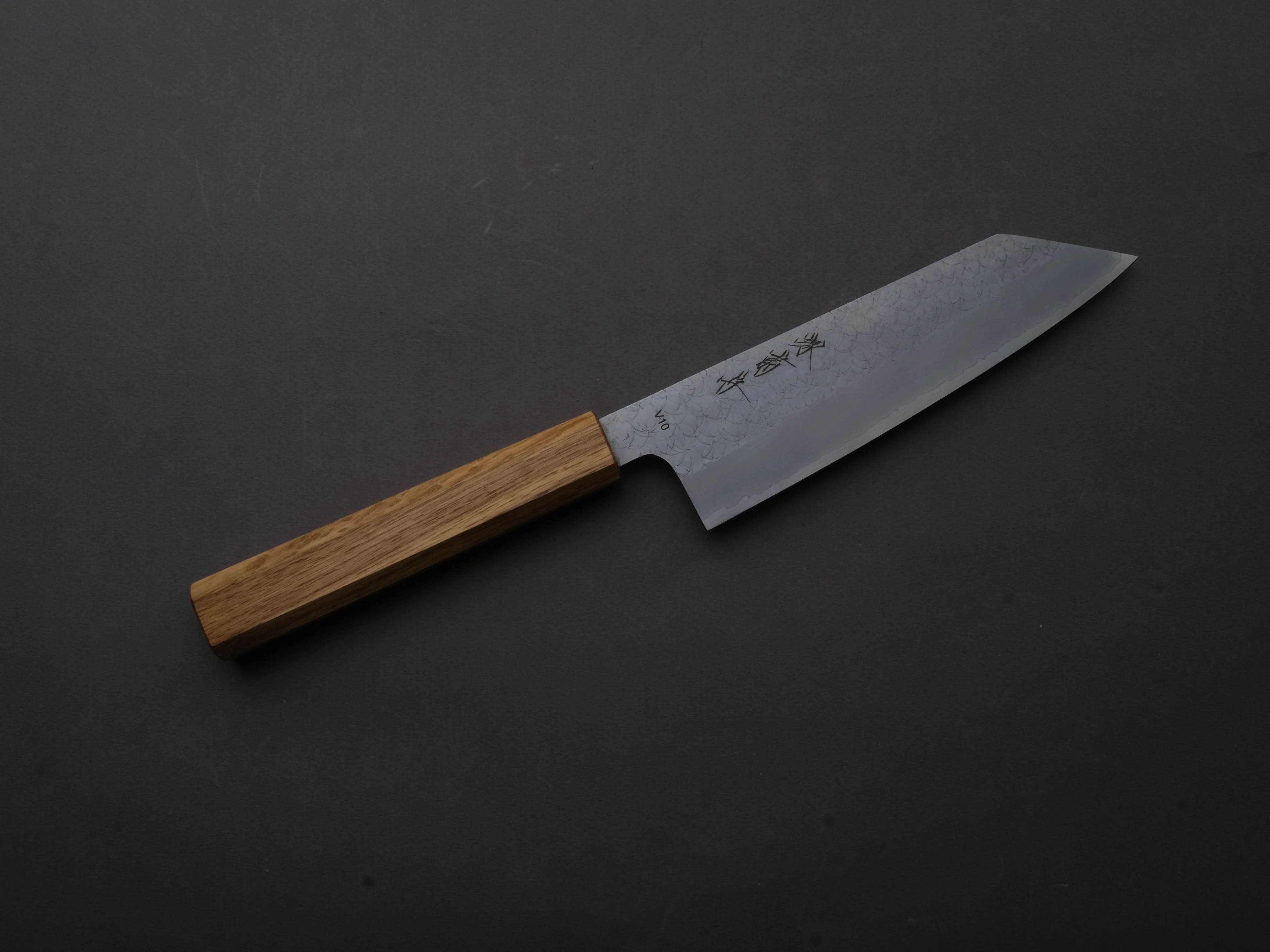 Sakai Kikumori - TS10 - VG10 - Tsuchime - Bunka - 165mm - Oak Handle