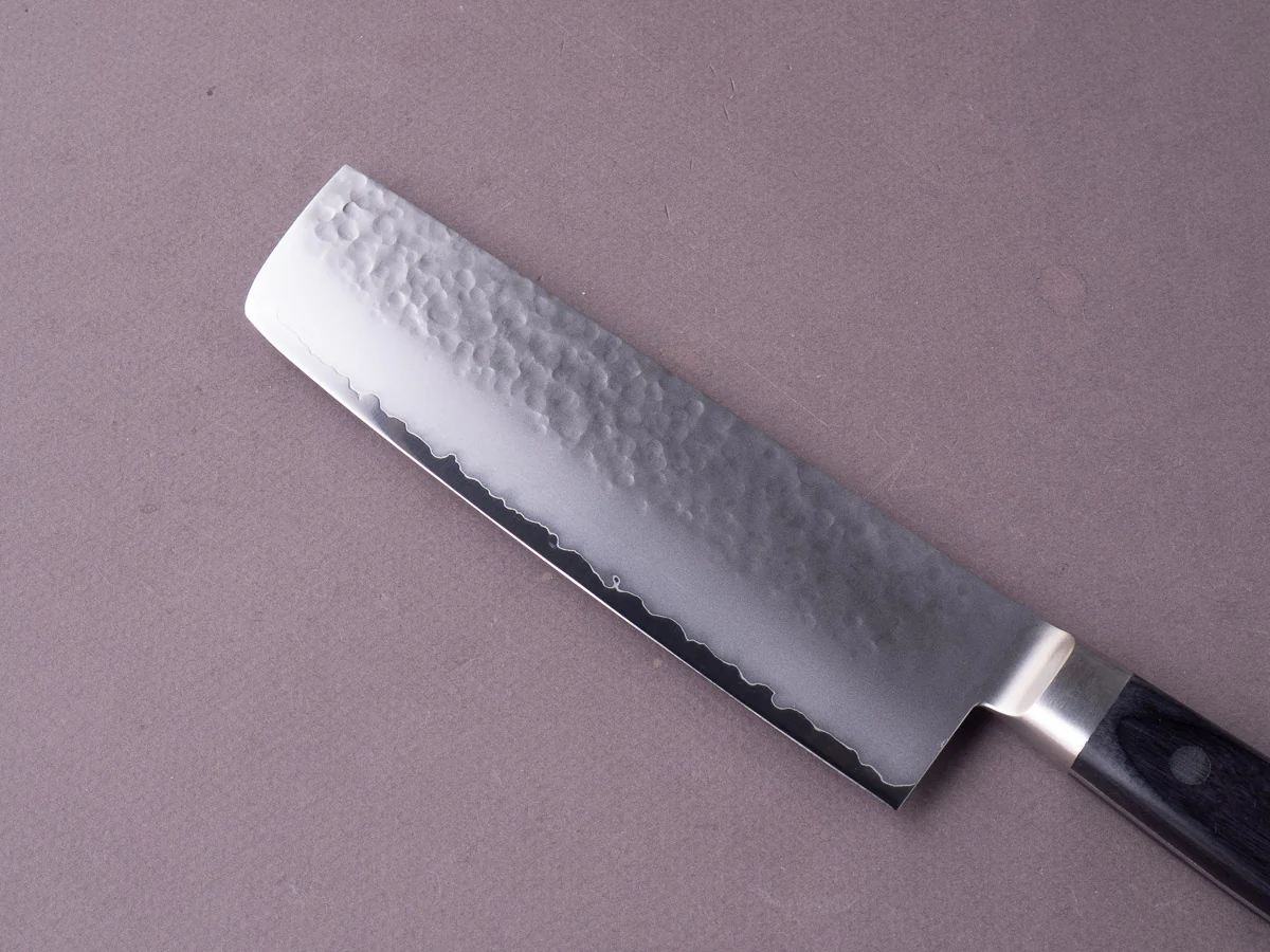 Sakai Kikumori - VG5 - 160mm - Nakiri - Western Handle - Image 3