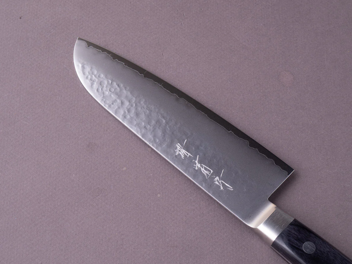 Sakai Kikumori - VG5 - 160mm Santoku - Western Handle - Image 4