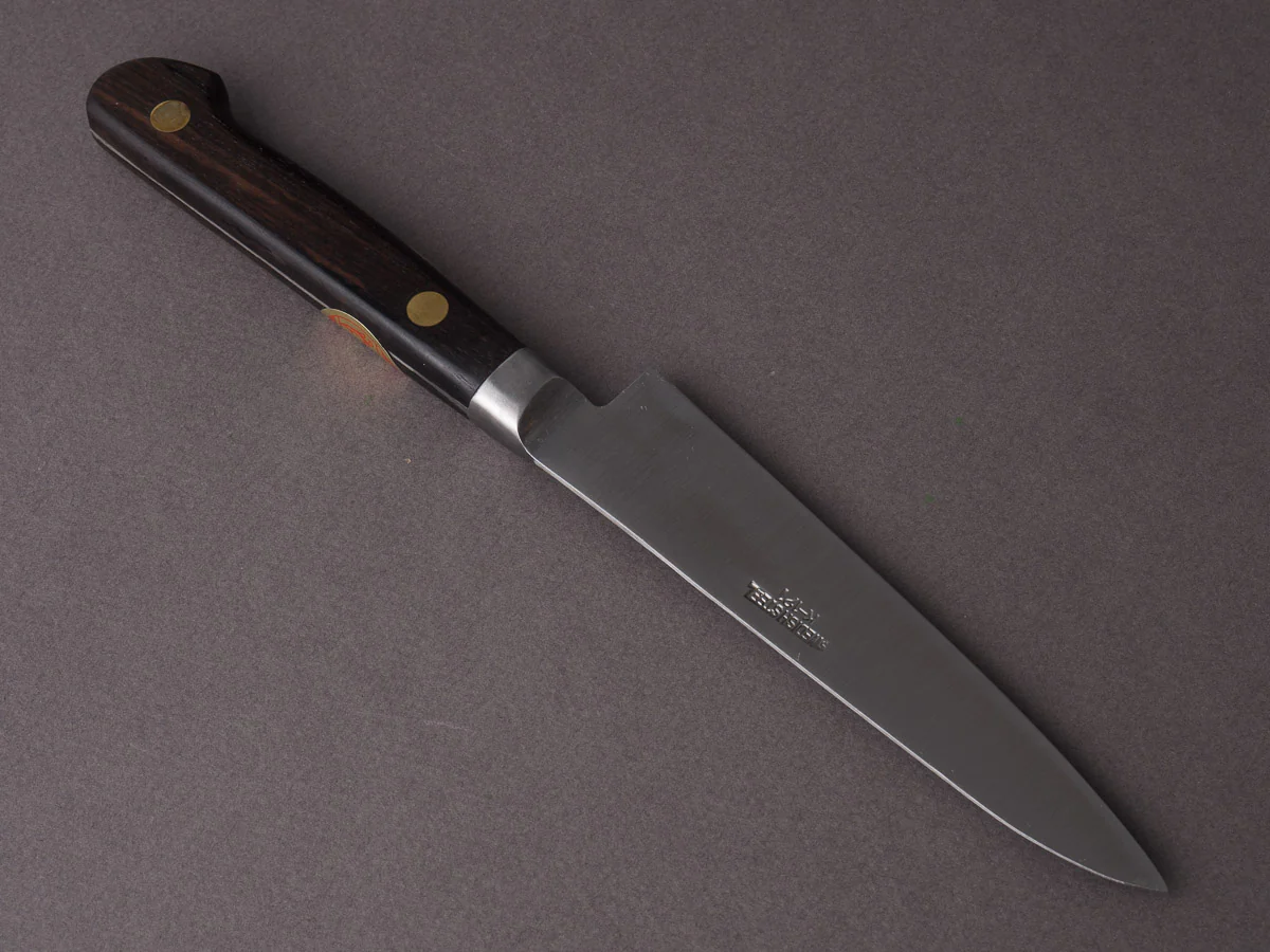 Sakai Kikumori - Vintage Swedish Carbon - 120mm Petty - Western Rosewood Handle - Image 2