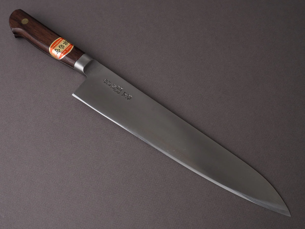 Sakai Kikumori - Vintage Swedish Carbon - 270mm - Gyuto - Western Rosewood Handle
