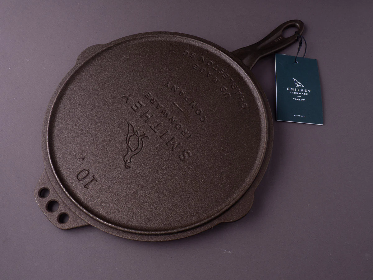Smithey Ironware - Cast Iron - No. 10 Flat Top Griddle - Image 2