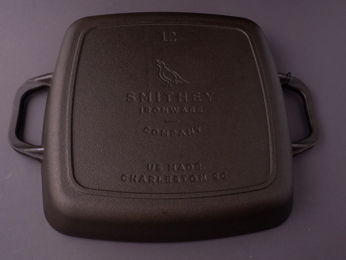 Smithey Ironware - Cast Iron - No. 12 Grill Pan - Image 2